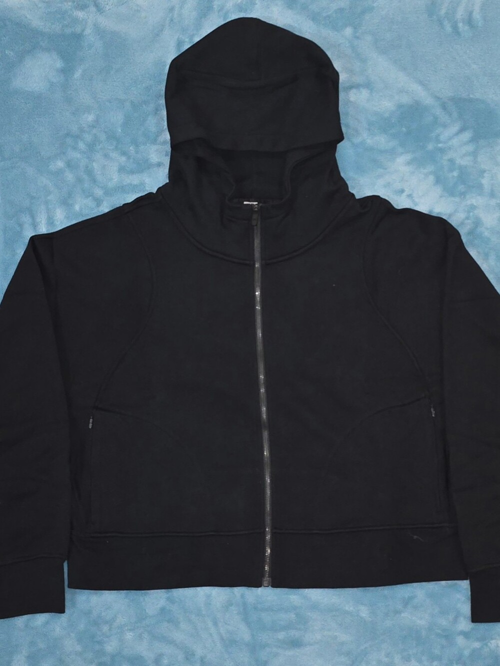 lululemon athletica Women's Black Full-Zip Hooded Windbreaker